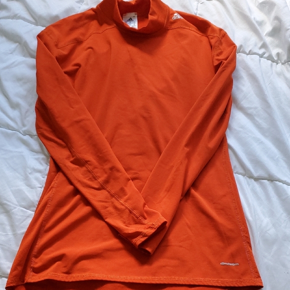 adidas Orange Long Sleeve Top - Picture 1 of 4
